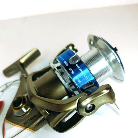 Sea Side SW-T4000 Spinning Fishing Reel Missing Handle - Picture 5 of 6